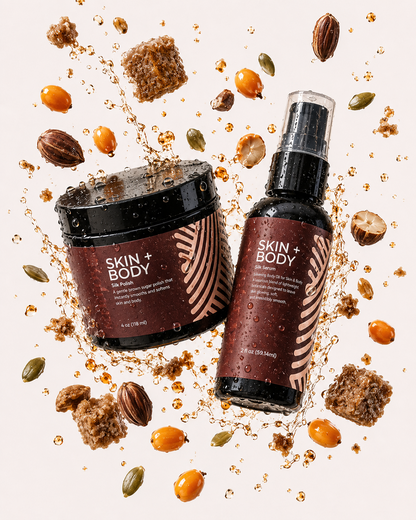 Skin + Beard Silk Set